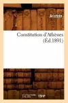 Constitution d'Athènes (Éd.1891) cover