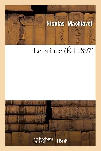 Le Prince (Éd.1897) cover