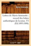 Lettres de Marie-Antoinette cover