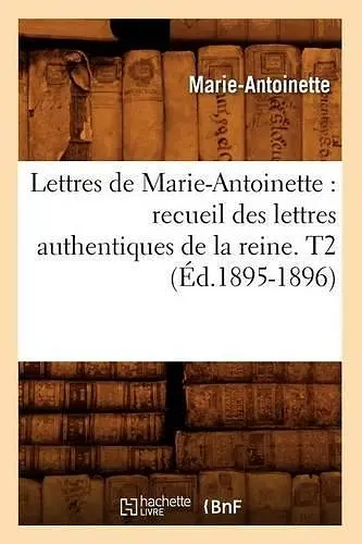 Lettres de Marie-Antoinette cover