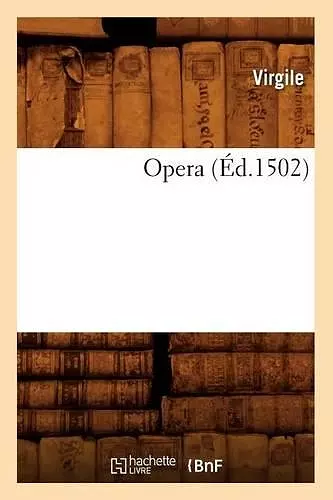 Opera (Éd.1502) cover