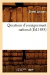 Questions d'Enseignement National (Éd.1885) cover