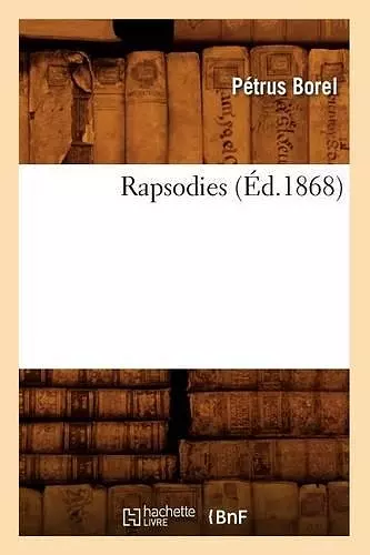 Rapsodies (Éd.1868) cover