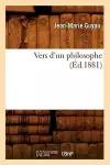 Vers d'Un Philosophe (Éd.1881) cover