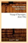 Voyage d'Auvergne, (Éd.1788) cover