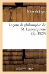 Leçons de Philosophie de M. Laromiguière cover