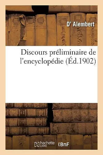 Discours Préliminaire de l'Encyclopédie cover