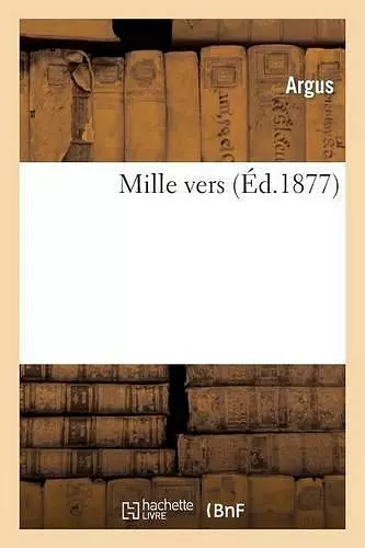 Mille Vers cover