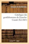 Catalogue Des Gentilshommes de Franche-Comté cover