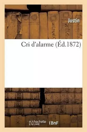 Cri d'Alarme cover