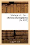 Catalogue des livres, estampes et autographes cover