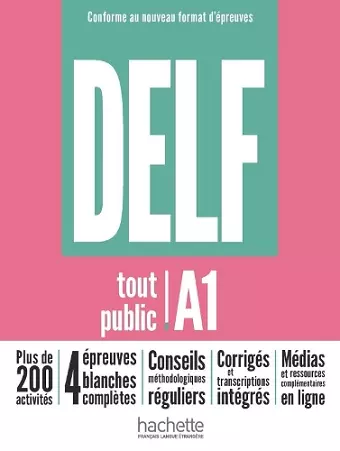 DELF tout public A1 - Nouveau format d'épreuves cover