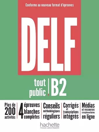 DELF tout public B2 - Nouveau format d'épreuves cover