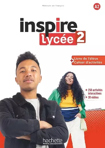 Inspire Lycée 2 - Livre + cahier. A2 cover