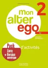 Mon Alter Ego 2 - Pack Cahier d'activites + version numerique. A2 cover