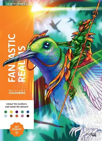 Mystery Colouring - Fantastic Worlds cover