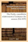 Des Forêts, Considérées Relativement À l'Existence Des Sources cover