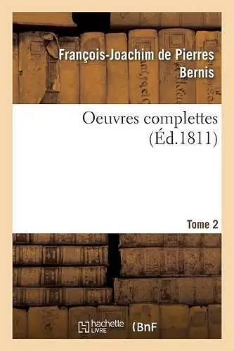 Oeuvres Complettes Tome 2 cover