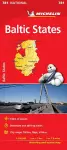 Baltic States - Michelin National Map 781 cover