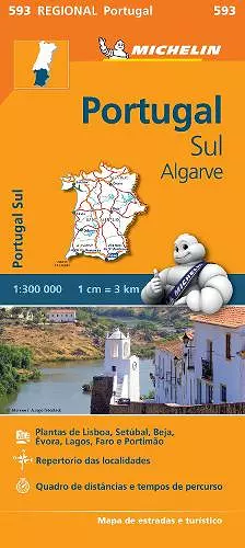 Portugal Sud - Algrave - Michelin Regional Map 593 cover