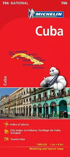 Cuba - Michelin National Map 786 cover