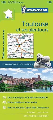 Toulouse & surrounding areas - Zoom Map 129 cover