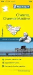 Charente, Charente-Maritime - Michelin Local Map 324 cover