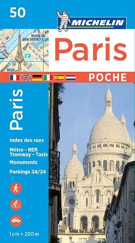 Paris Pocket - Michelin City Plan 50 cover