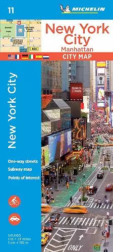 New York: Manhattan - Michelin City Plan 10 cover