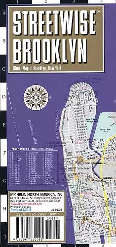 Streetwise Brooklyn Map - Laminated City Center Street Map of Brooklyn, New York cover