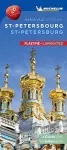 St Petersburg - Michelin City Map 9502 cover