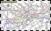 Streetwise London Underground Map - Laminated Map of the London Underground, England cover