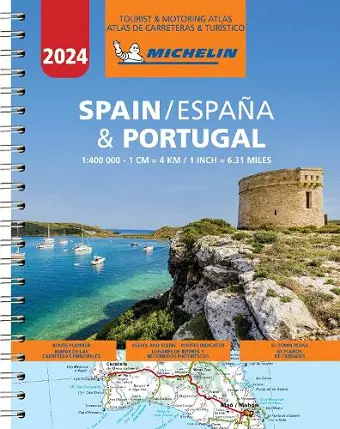 Michelin Spain & Portugal Road Atlas 2024 cover