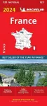 France 2024 - Michelin National Map 721 cover