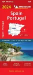 Spain & Portugal 2024 - Michelin National Map 734 cover