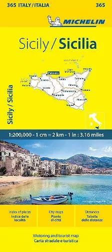 Sicily - Michelin Local Map 365 cover