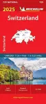 Switzerland 2025 - Michelin National Map 729 cover
