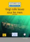 20 000 lieues sous les mers - Livre + audio online cover