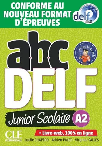 ABC DELF Junior scolaire - Niveau A2 + DVD cover