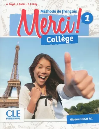 Merci! college 1 - A1 - Livre de l'eleve + Cahier d'activites + DVD cover