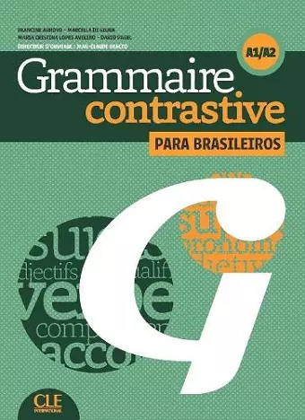 Grammaire contrastive pour lusophoness - Niveaux A1/A2 - Livre + CD cover