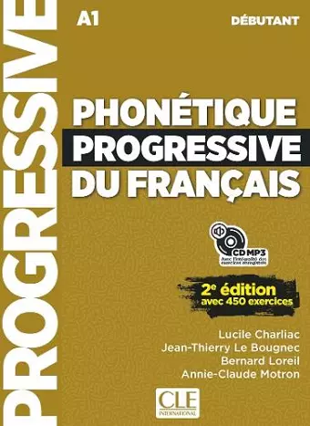Phonetique progressive du francais - Niveau debutant (A1/A2) + CD cover