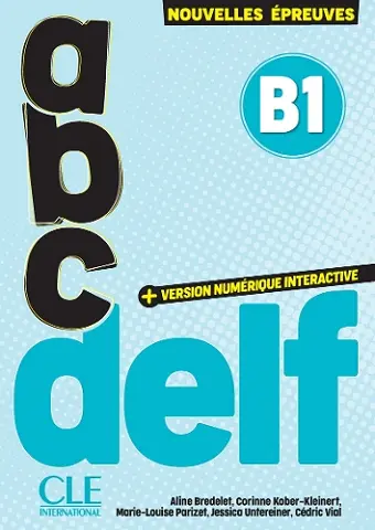 ABC DELF - Niveau B1 - 3eme edition cover