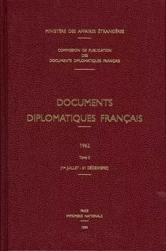 Documents Diplomatiques Français cover