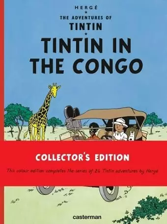 TINTIN IN THE CONGO COLLECTOR EDITION cover