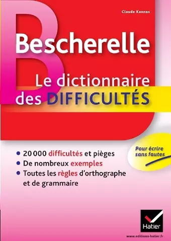 Bescherelle - Dictionnaire des difficultés orthographiques de la langue française cover