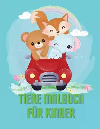 Tiere Malbuch Für Kinder cover