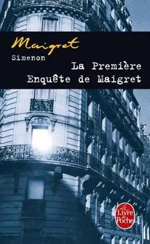 La premiere enquete de Maigret cover