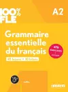 100% FLE - A2 Grammaire essentielle du français  + audio download cover