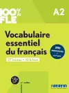 100% FLE - Vocabulaire essentiel du francais A2 + online audio + didierfle.app cover